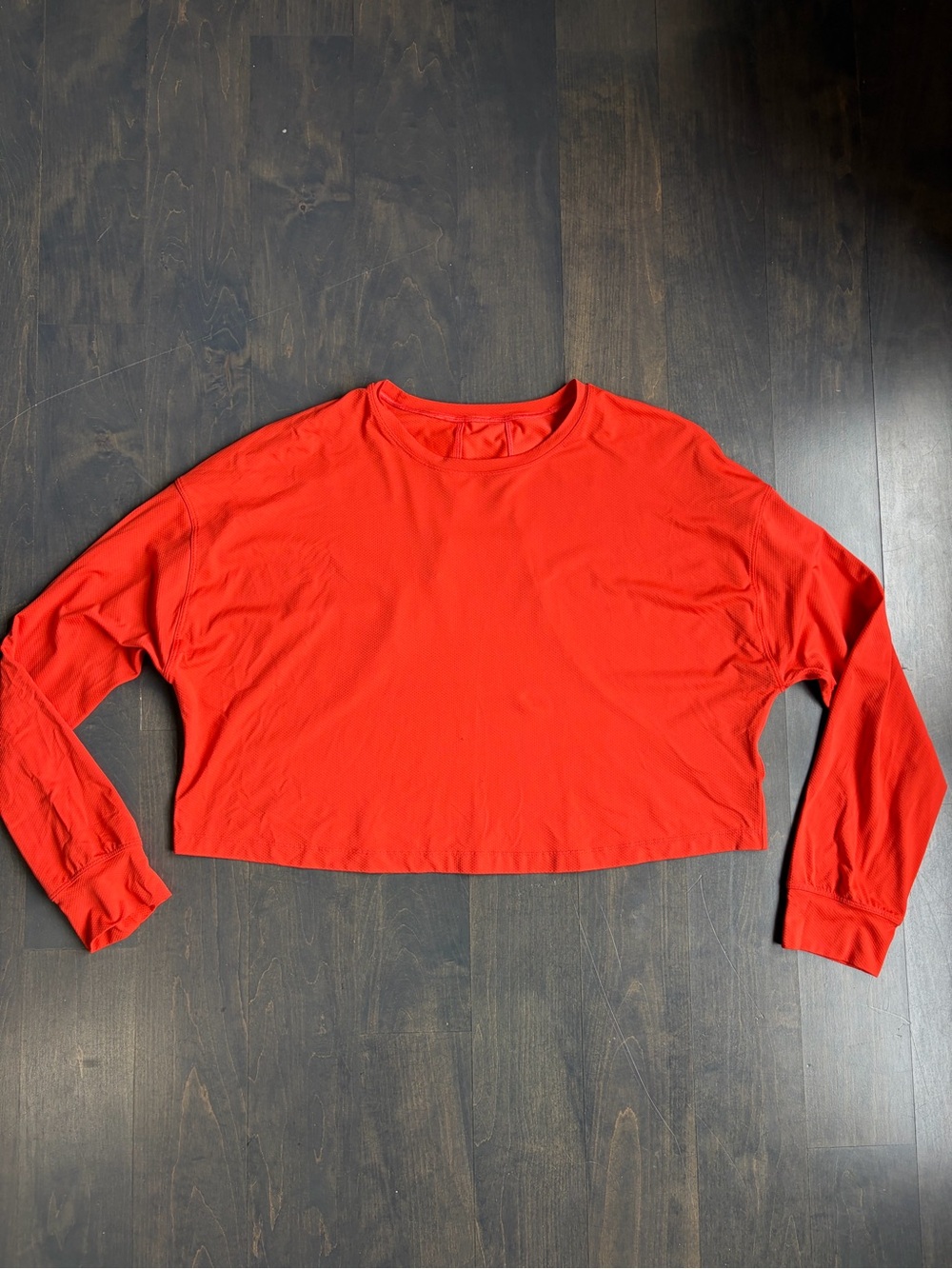 Lululemon Long-Sleeve Cropped Tee
